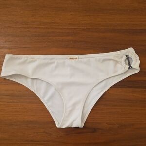 Diesel Women's White Bikini Bottoms